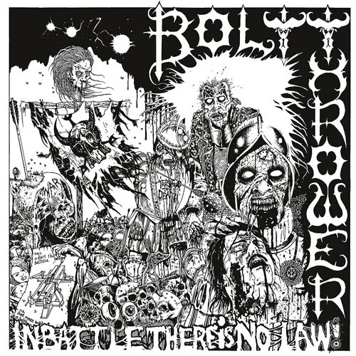 BOLT THROWER ´In Battle There Is No Law!´ Cover Artwork